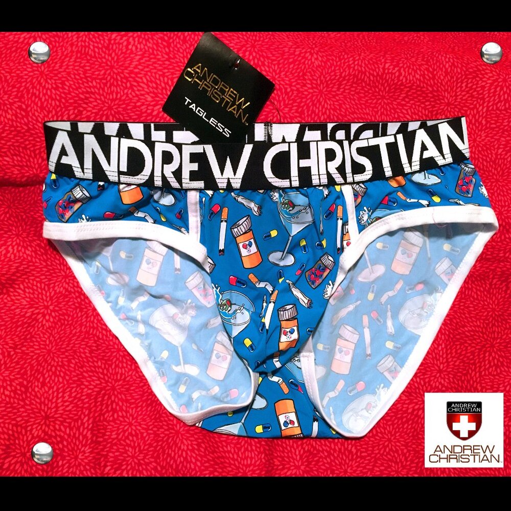 Andrew Christian Rehab Brief Size MEDIUM 🆕🩲🌟